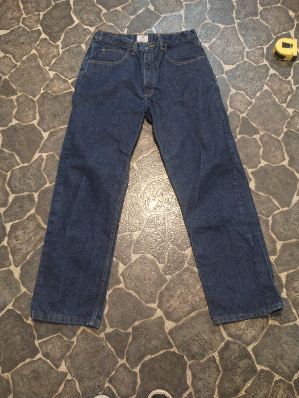 TYNDALE mens FR heavy denim work  jeans 34 " x 30 " VINTAGE